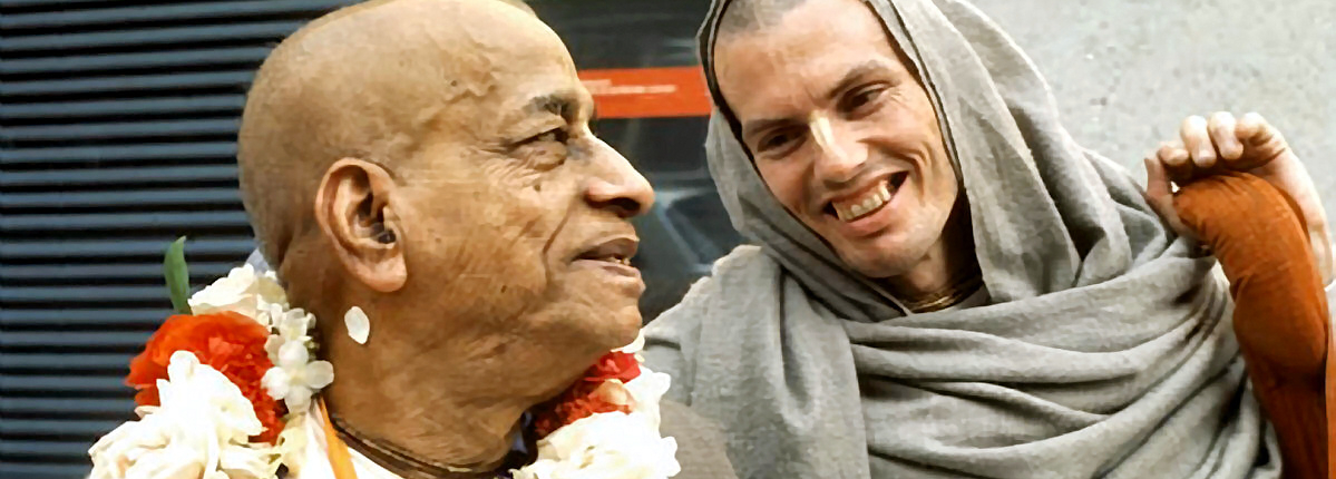 Srila Prabhupada And Hansadutta