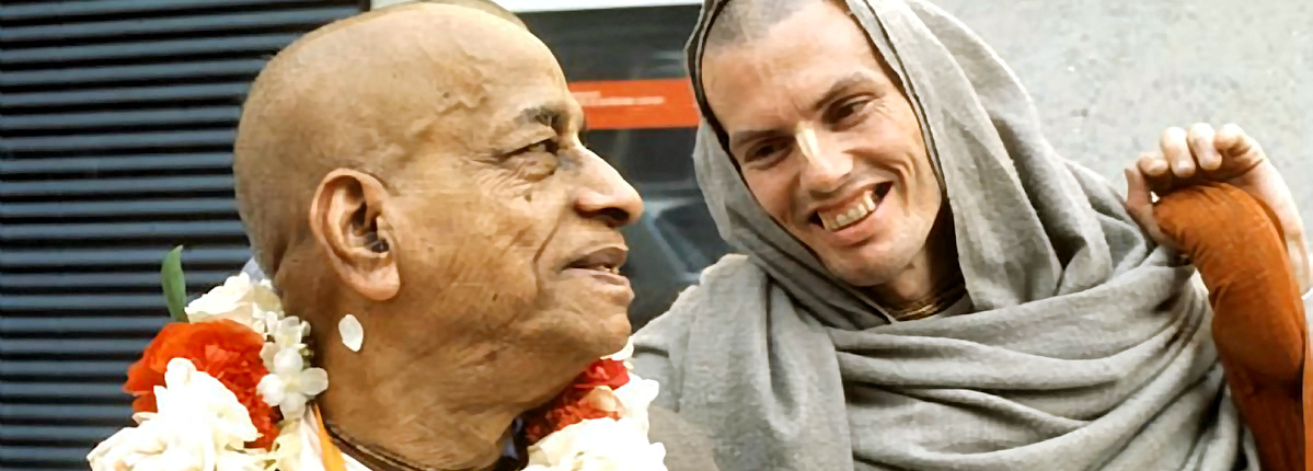 Header Srila Prabhupada And Hansadutta