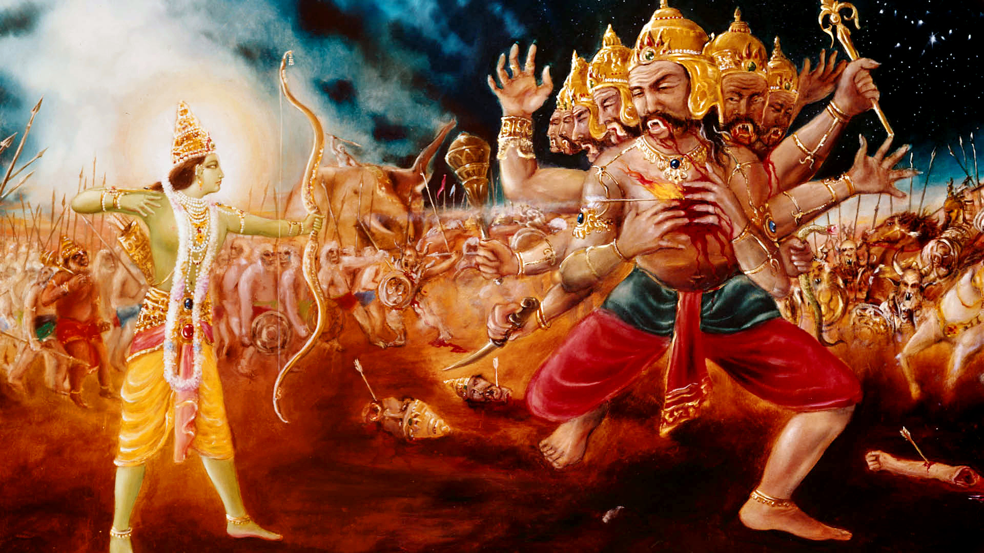 Rama Ravana Battle